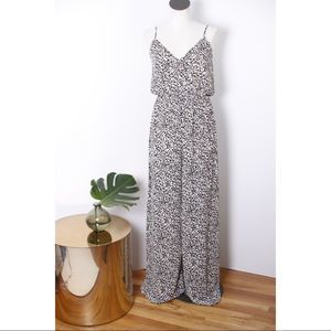 NWT Show Me Your Mumu Sleeveless Maxi Jumpsuit Leopard Print Small